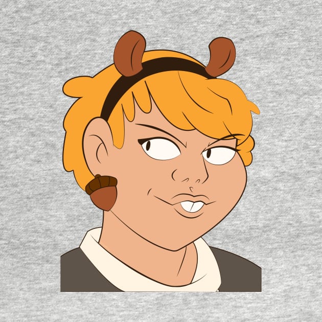 Squirrel Girl Character Portrait by Avengedqrow